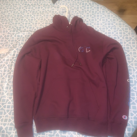 Champion Other - Champion Maroon Hoodie | Size L